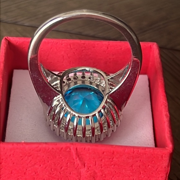 Stamp 925 Sterling Silver Women's Ring - Picture 6 of 7